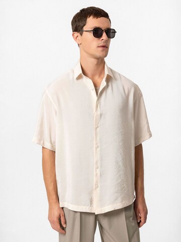 Antioch Comfort fit Button Up Shirt 'Oscar' in Grey: front