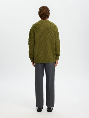 Pull-over SELECTED en vert