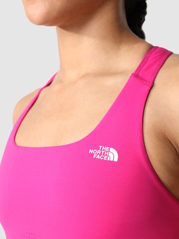 THE NORTH FACE Bustier Sport-BH 'MOVMYNT' in Pink