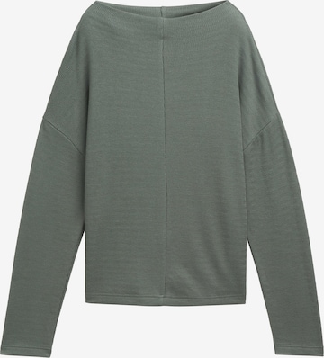 TOM TAILOR Sweatshirt in Green: front