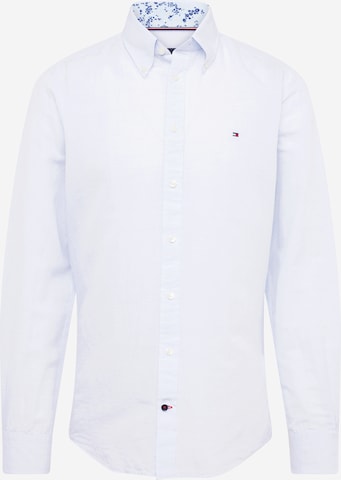 Tommy Hilfiger Tailored Slim fit Businessskjorta i blå: framsida