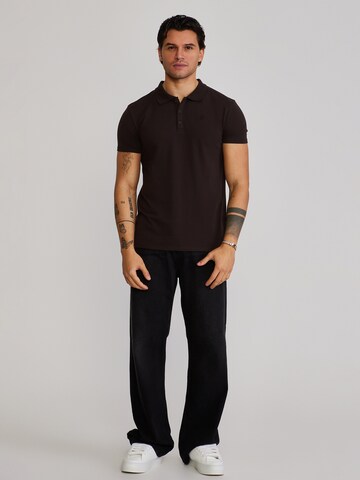 T-Shirt SikSilk en marron