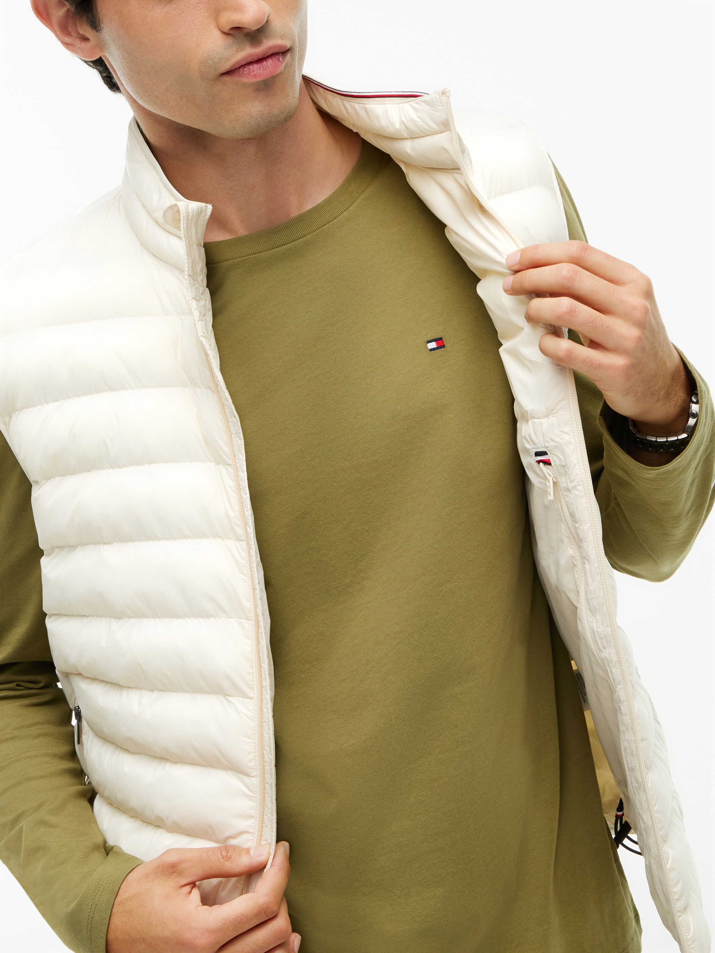 TOMMY HILFIGER Vest, värv beež