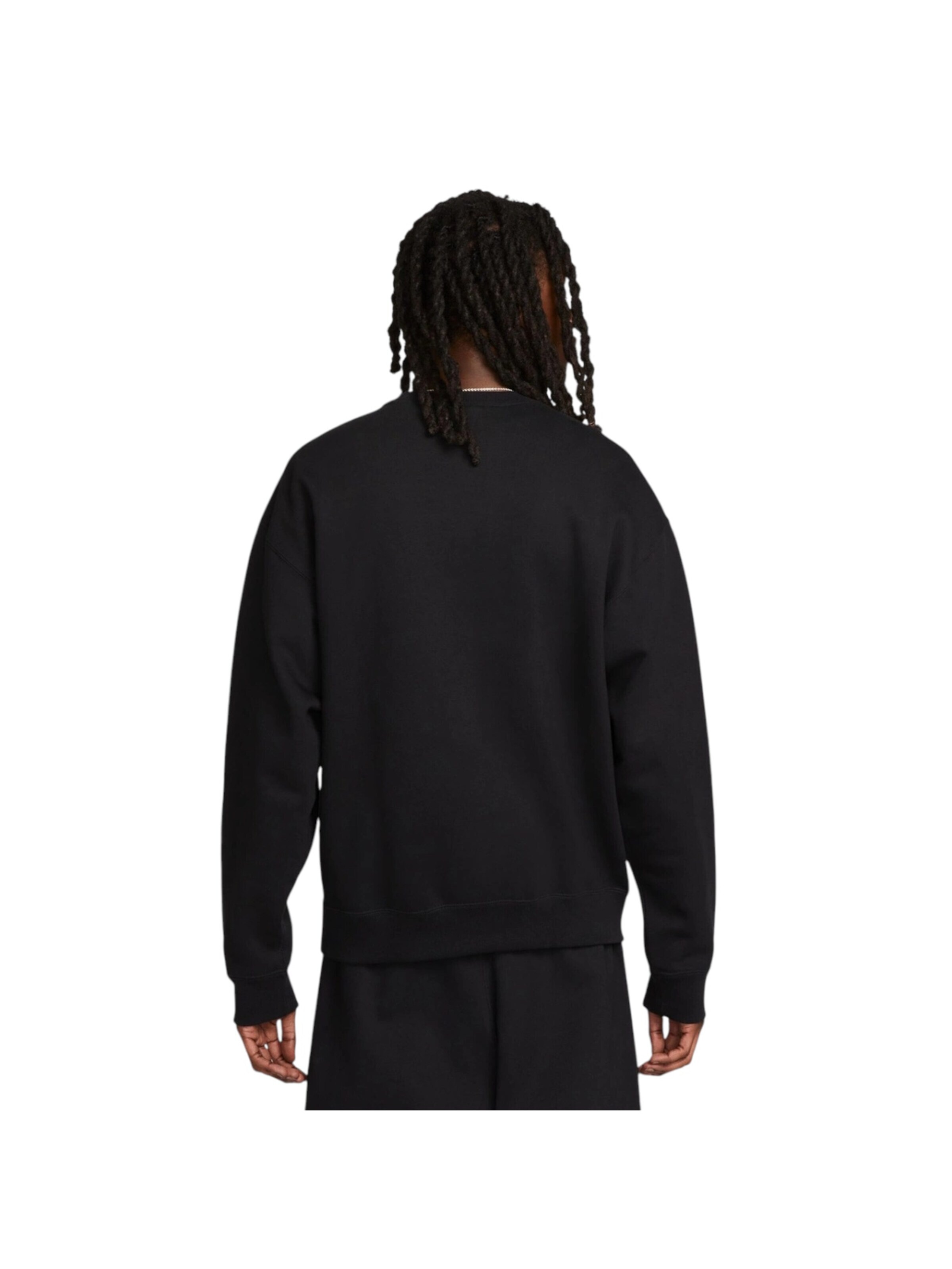 NIKE Sweatshirt 'Solo Swoosh'‌‌‌‌‌‌‌ in Schwarz