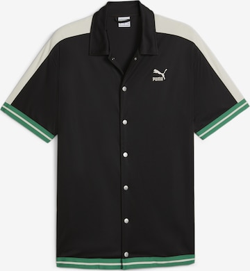 PUMA Performance Shirt 'T7' in Black: front