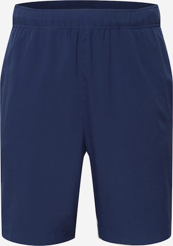 Lacoste Sport Workout Pants in Blue: front