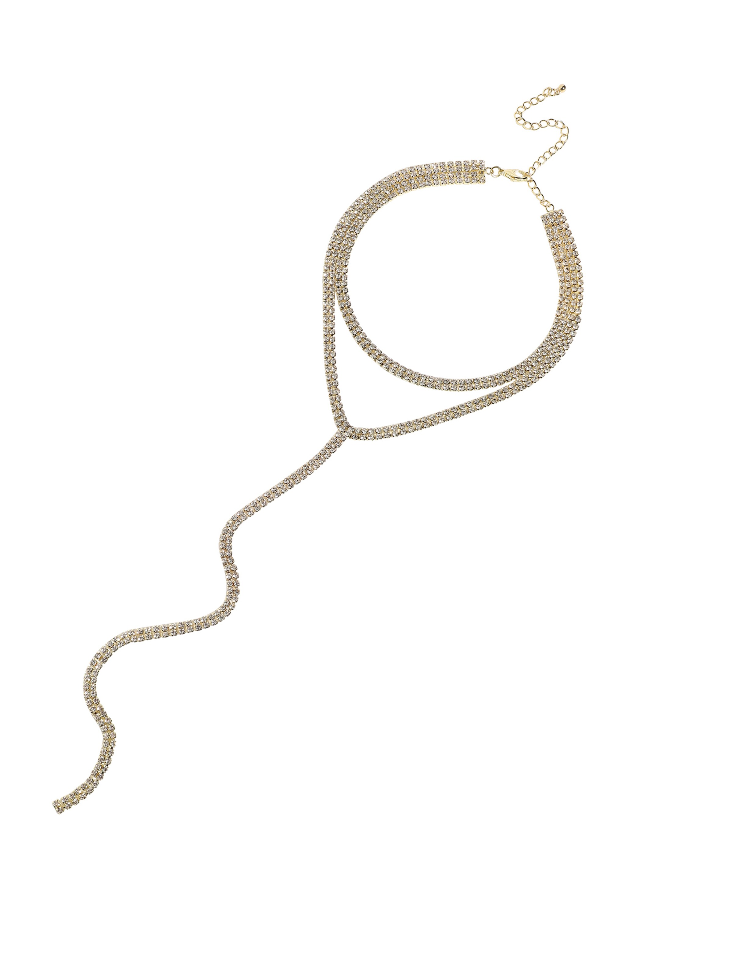 SOHI Halsband 'Lottie' i guld, Produktvy