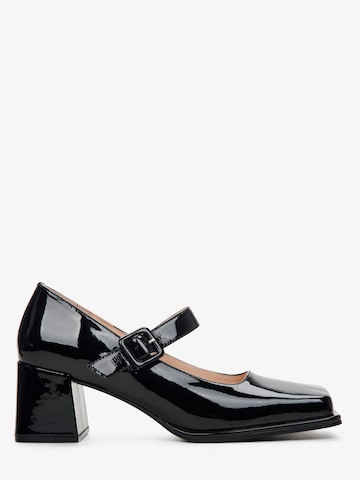 Estro Pumps '097-1' in Zwart: voorkant