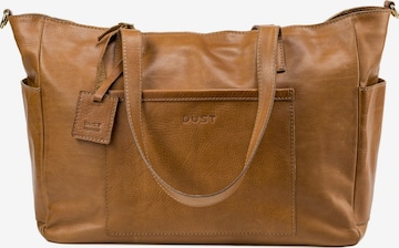 Cabas THE DUST COMPANY en marron : devant