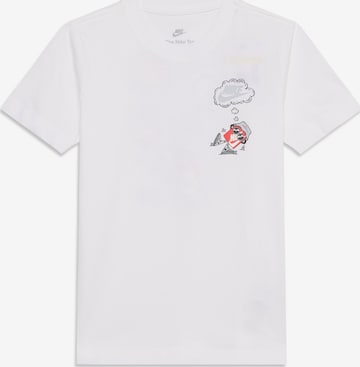 Nike Sportswear Shirt 'BOXY 3' in Wit: voorkant