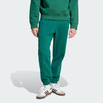 ADIDAS ORIGINALS Tapered Pants 'Premium Essentials' in Green: front