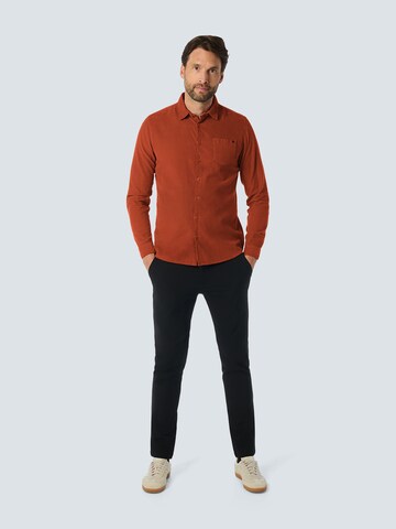 No Excess Regular fit Button Up Shirt in Red