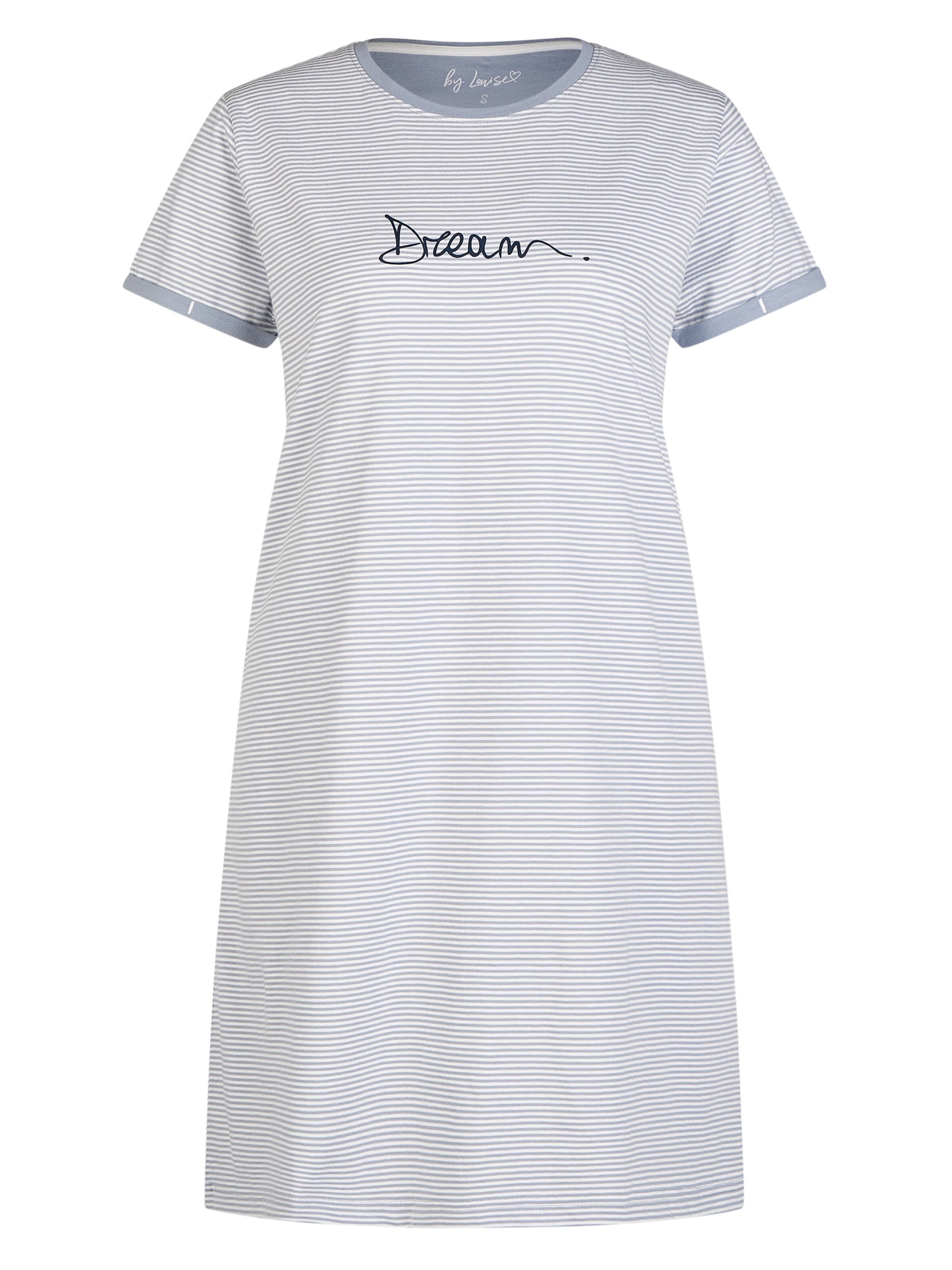 By Louise Nightgown 'Essential' in Blue: front