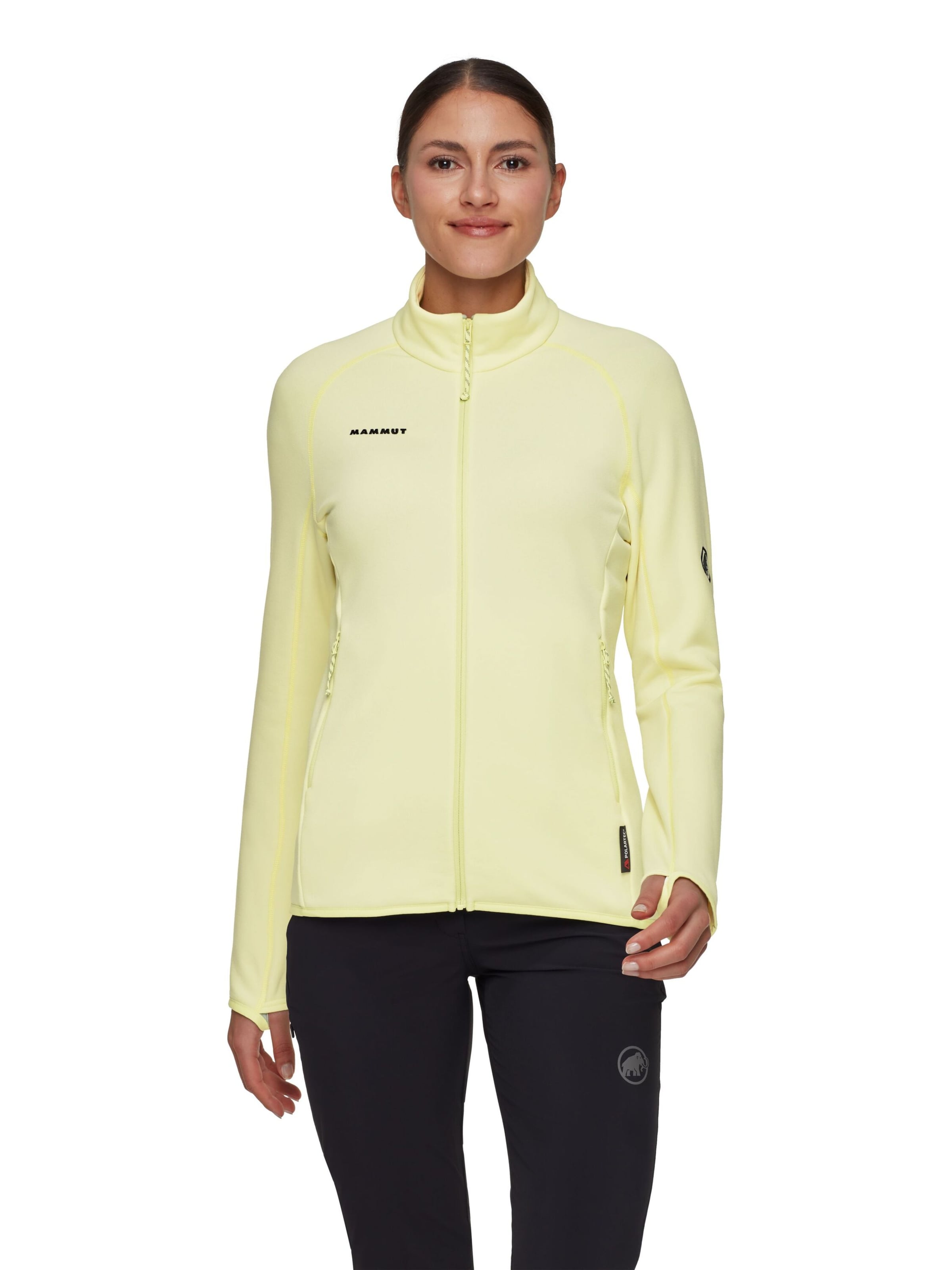 MAMMUT Performance Jacket in Yellow: front