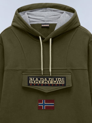 NAPAPIJRI Суичър 'BURGEE WINT 4' в зелено