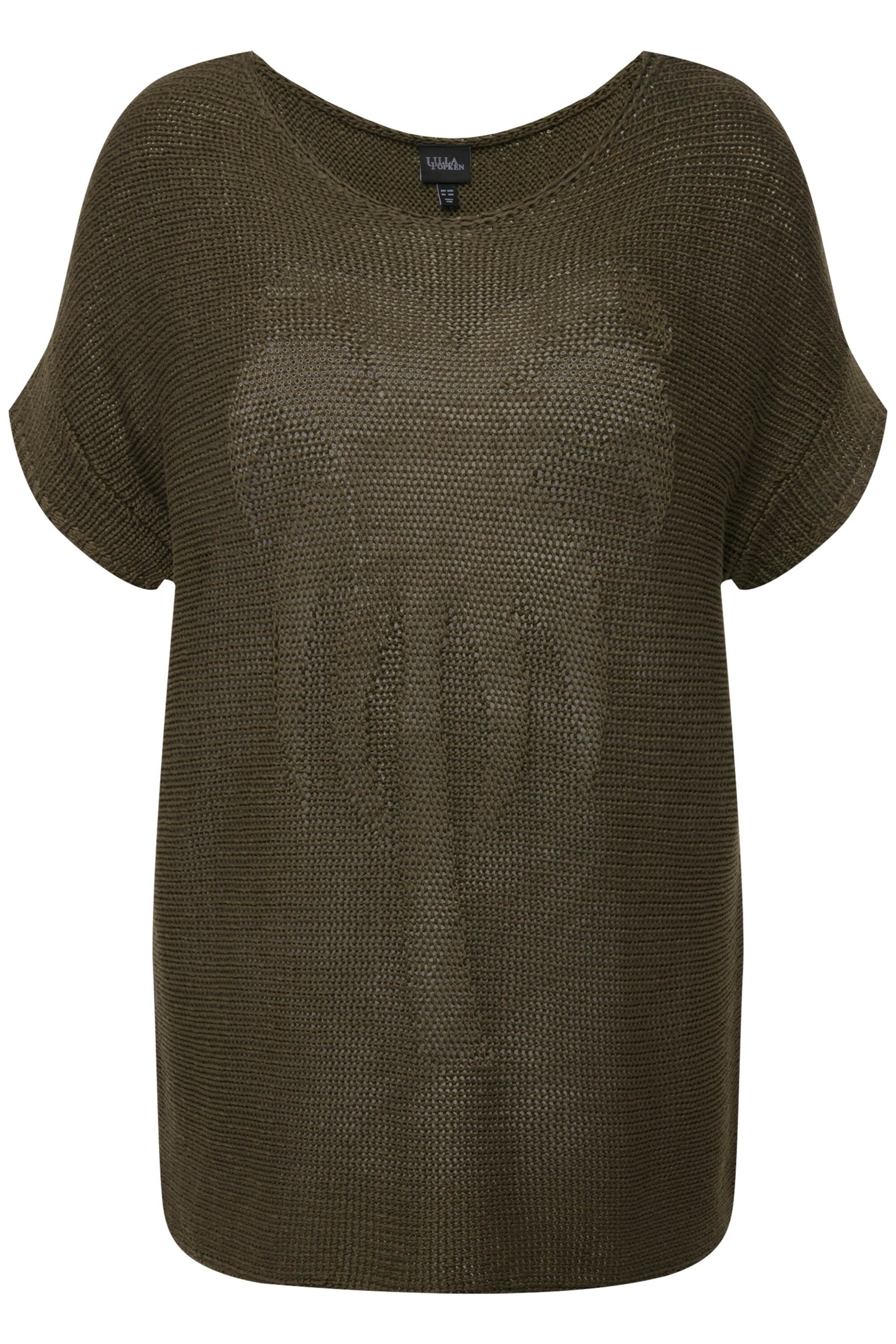 Ulla Popken Pullover in Grün: Vorderseite