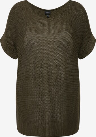 Ulla Popken Sweater in Green: front