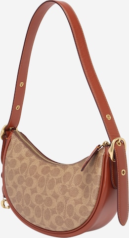 COACH Shoulder bag in Brown: front