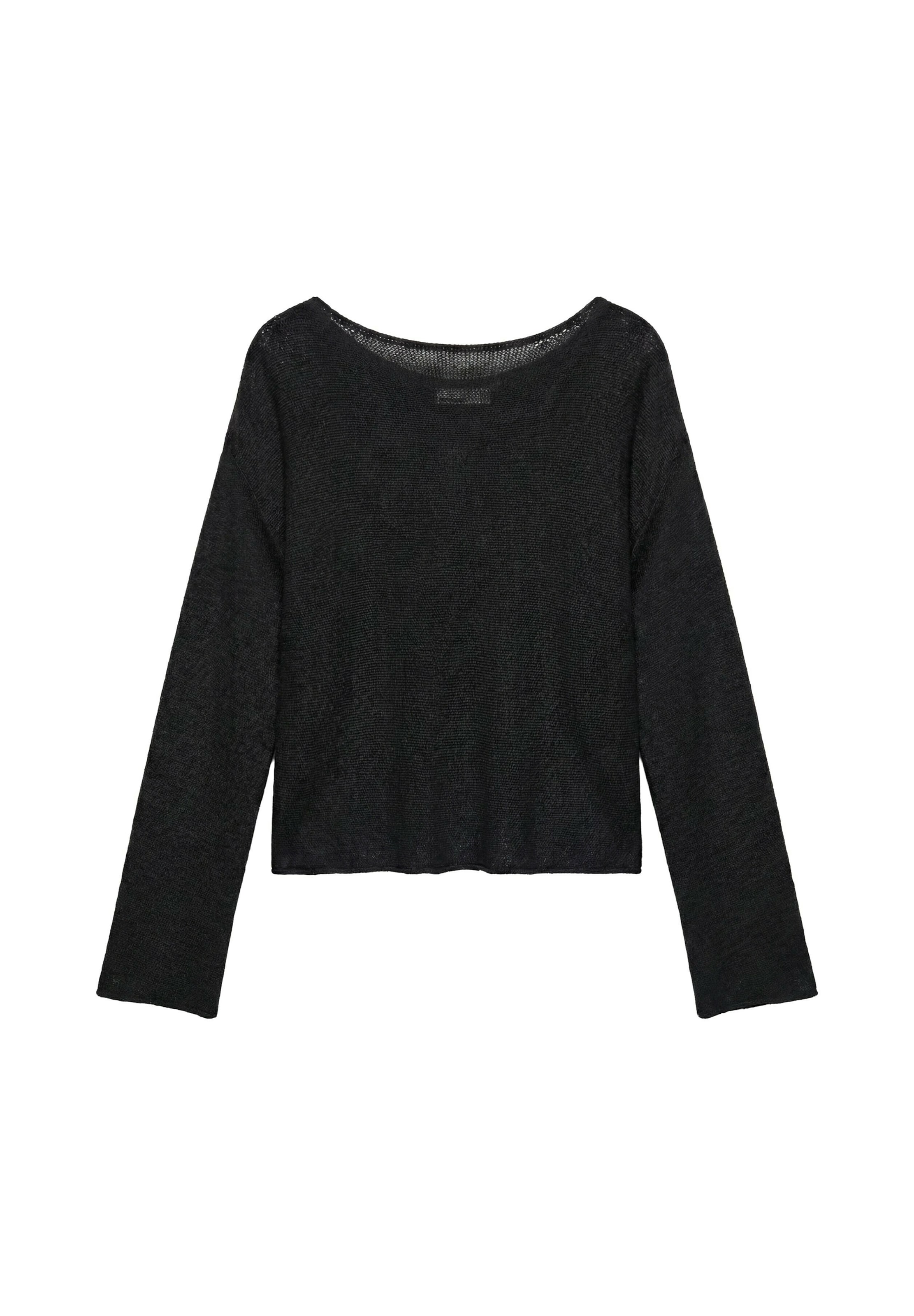 fekete Pull&Bear Pulóver - XS, Termék nézet