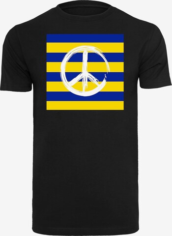 Merchcode Shirt 'Peace ' in Zwart: voorkant