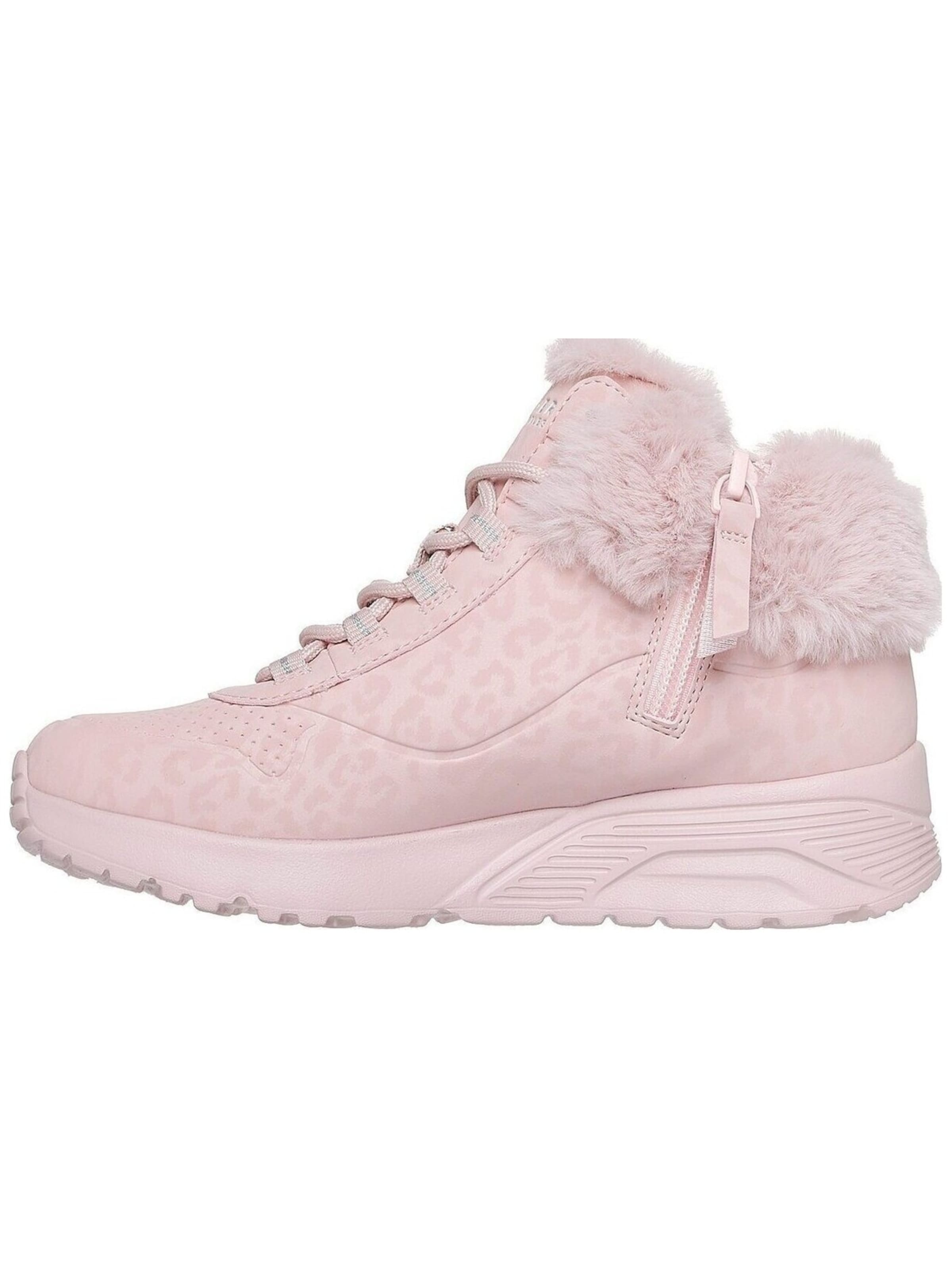 SKECHERS - Botas 'Skechers Uno Lite - Cozy Leopard' en rosa
