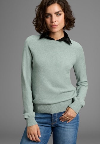 LAURA SCOTT Pullover in Grün: Vorderseite