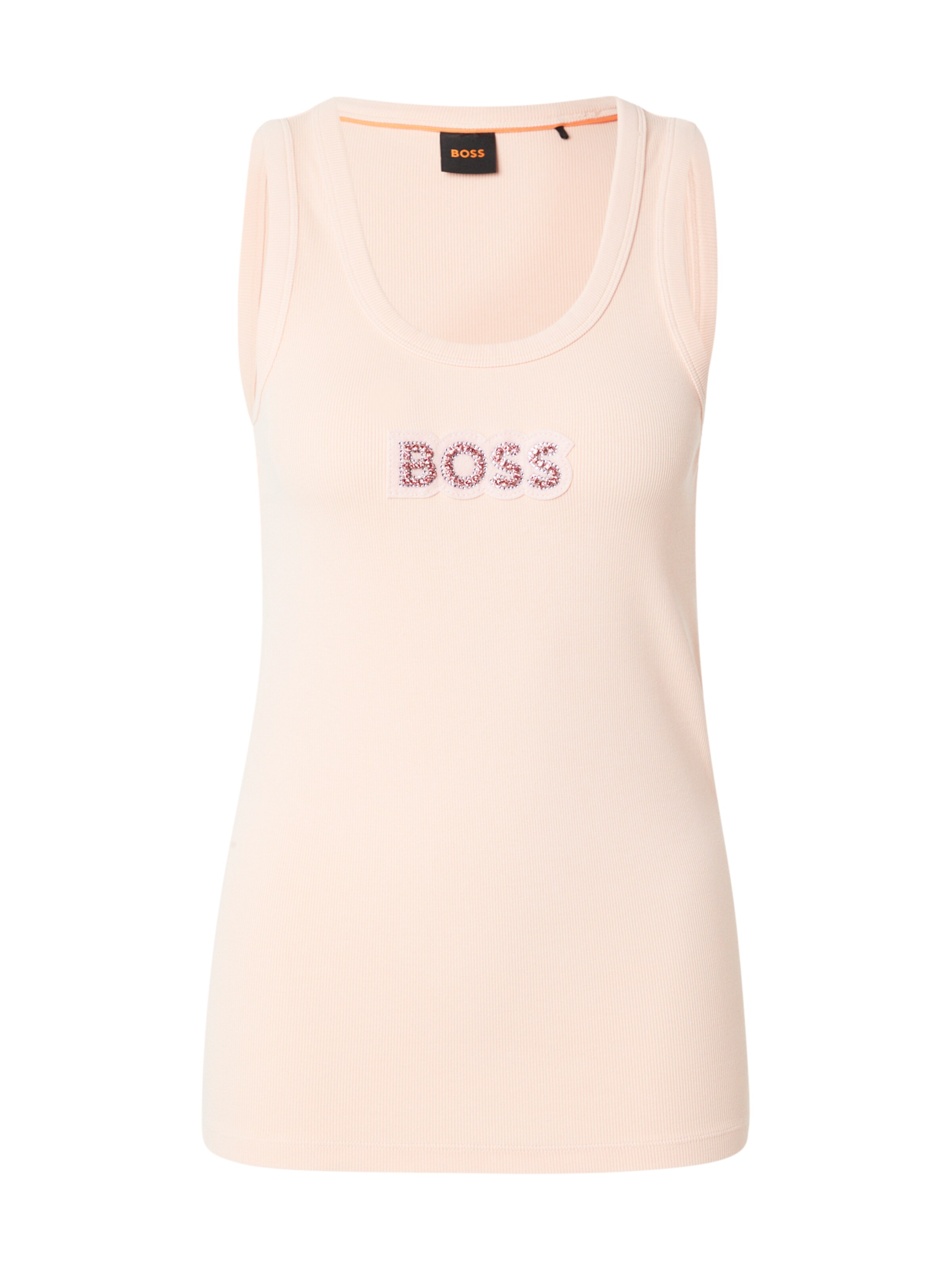 BOSS Top 'C_Ematite2' in Pink: Vorderseite