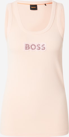 BOSS Топ 'C_Ematite2' в Ярко-розовый: спереди