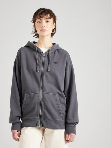 VANS Zip-Up Hoodie 'Everyday' in Grey: front