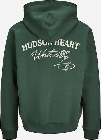 JACK & JONES Sweatshirt in Grün: Vorderseite