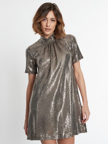 Ana Alcazar Cocktail dress 'Sagena' in Silver: front