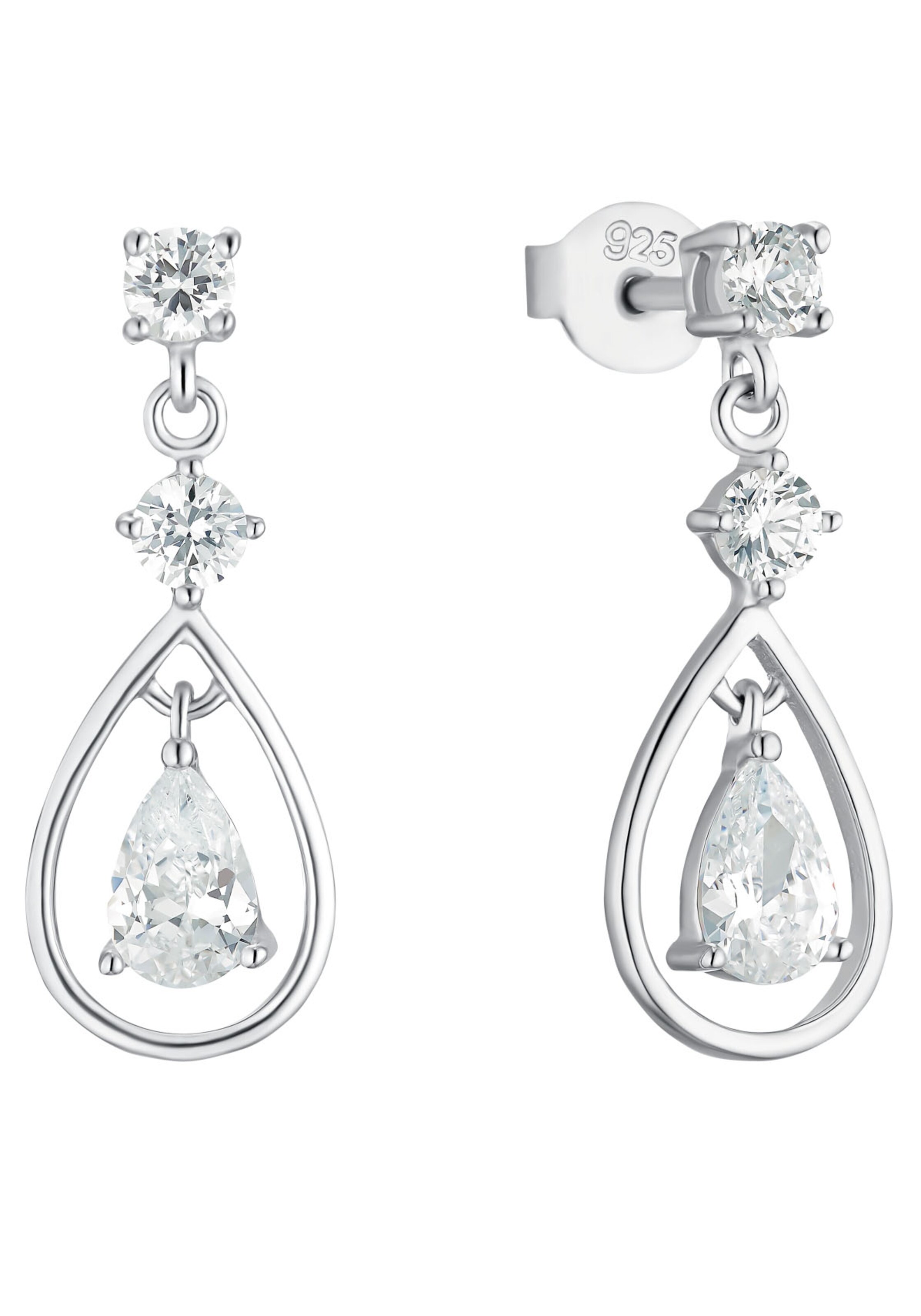 AMOR Earrings in Silver