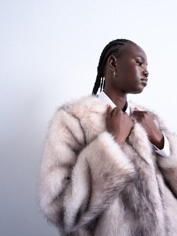 TOPSHOP Χειμερινό μπουφάν 'OLIVIA' σε λευκό