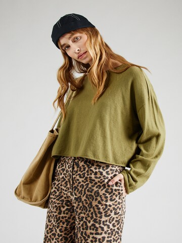 Pull-over 'IMENY' DRYKORN en vert : devant