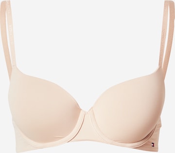 rožinė Tommy Hilfiger Underwear Marškinėliai Liemenėlė: priekis