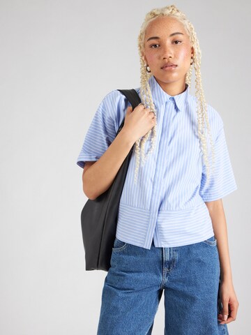 Camicia da donna 'VMHANNA' di VERO MODA in blu: frontale