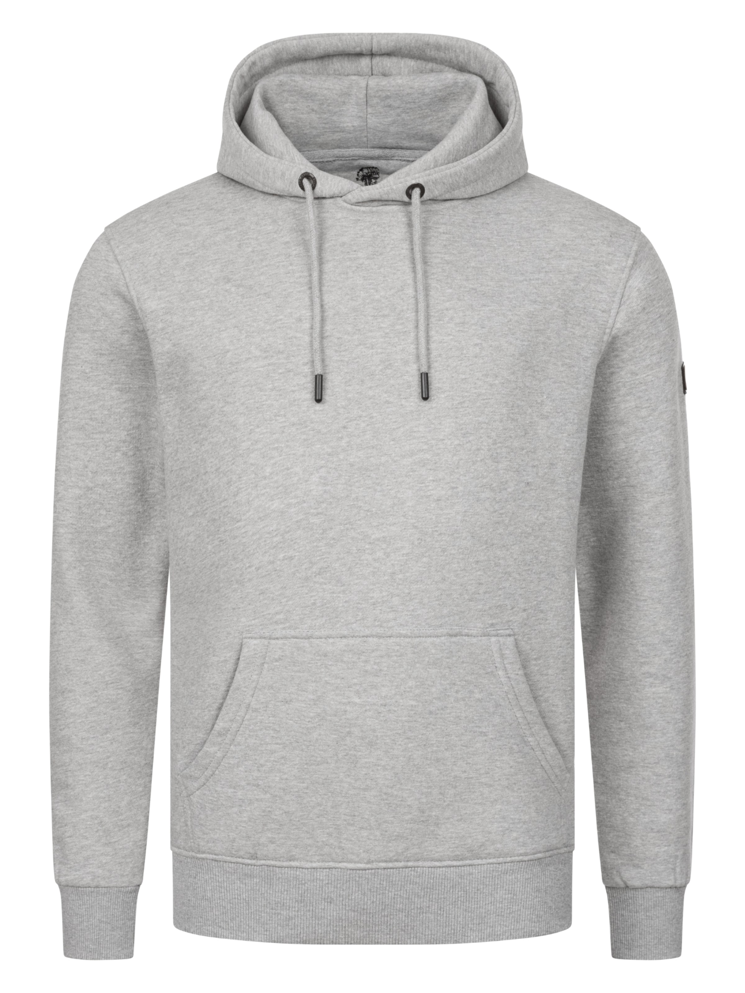 Rock Creek Sweatshirt in Grau: Vorderseite