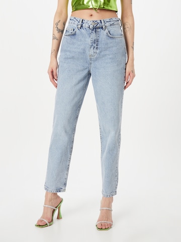 Loosefit Jean Trendyol en bleu : devant