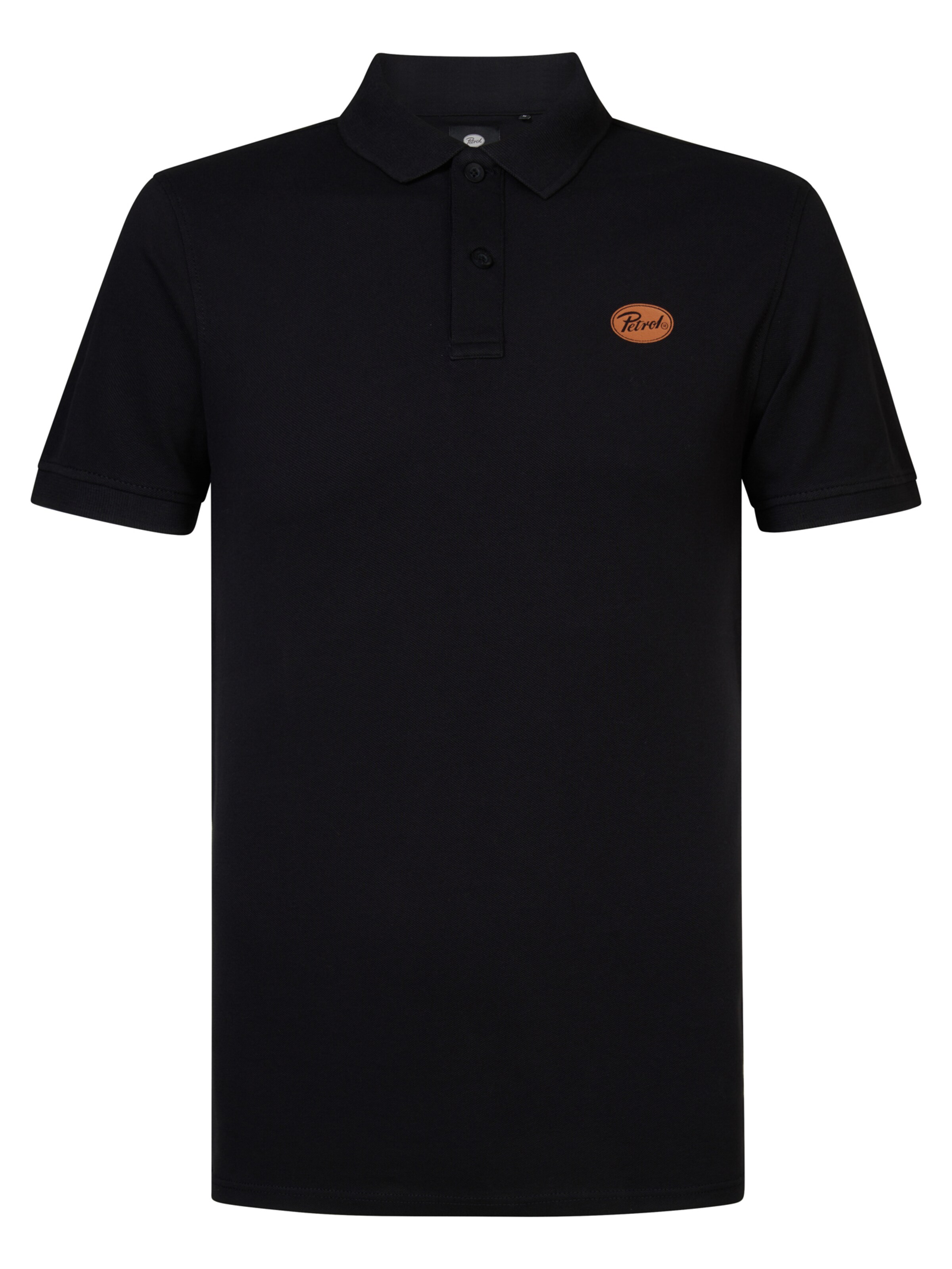 Petrol Industries Shirt in Zwart: voorkant