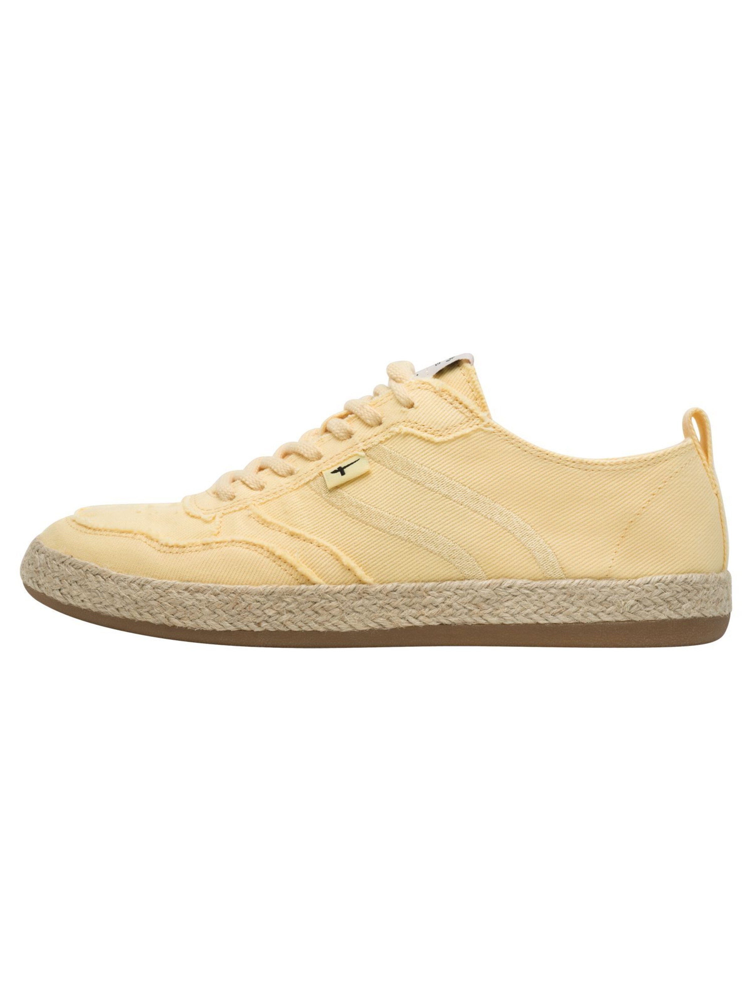 Tamaris Platform trainers in Yellow