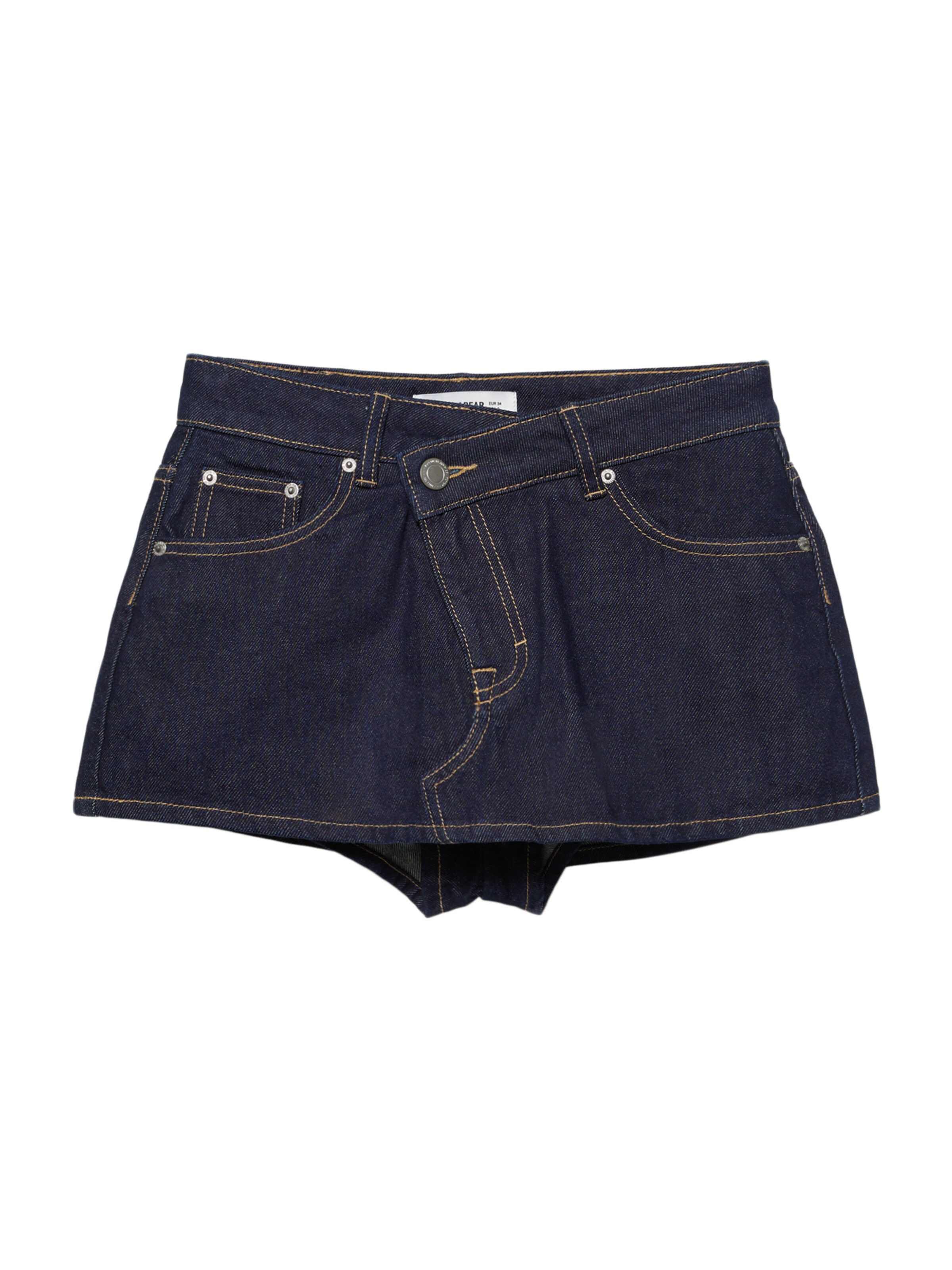 Pull&Bear Hosenrock in Blau: Vorderseite