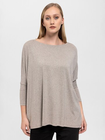 Anou Anou Shirt in Grey: front