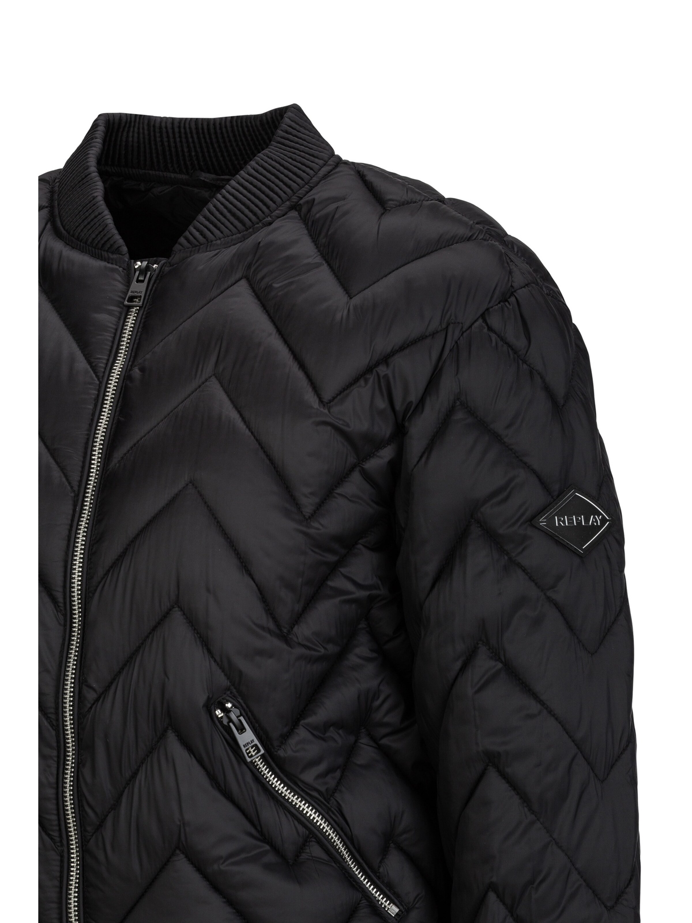 Veste mi-saison REPLAY en noir