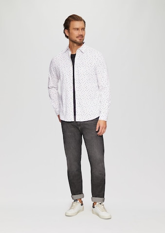 s.Oliver Slim fit Overhemd in Wit