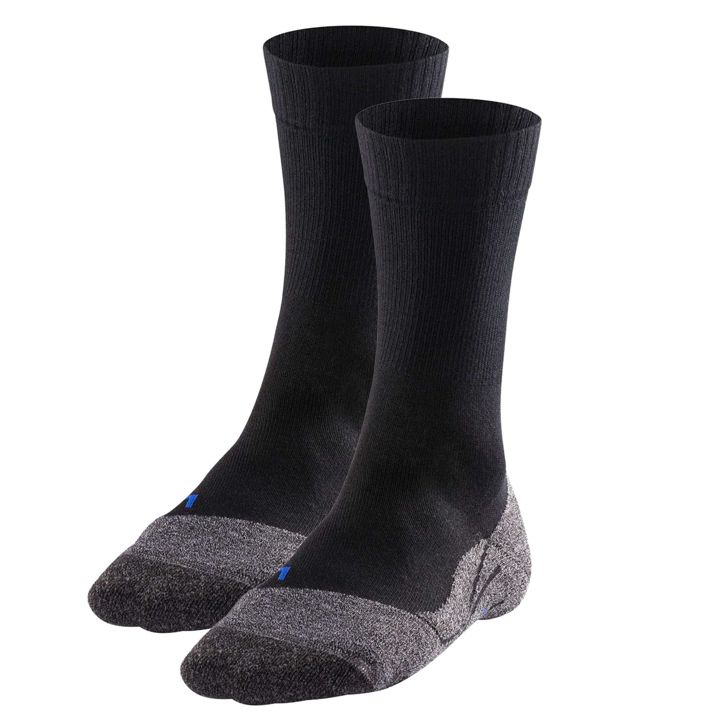 FALKE Sports socks in Black: front