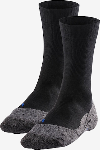 Chaussettes de sport FALKE en noir : devant