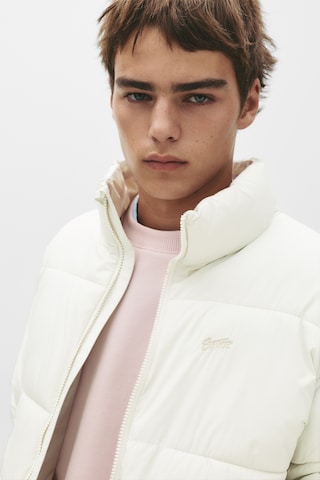Veste d’hiver 'STWD' Pull&Bear en beige