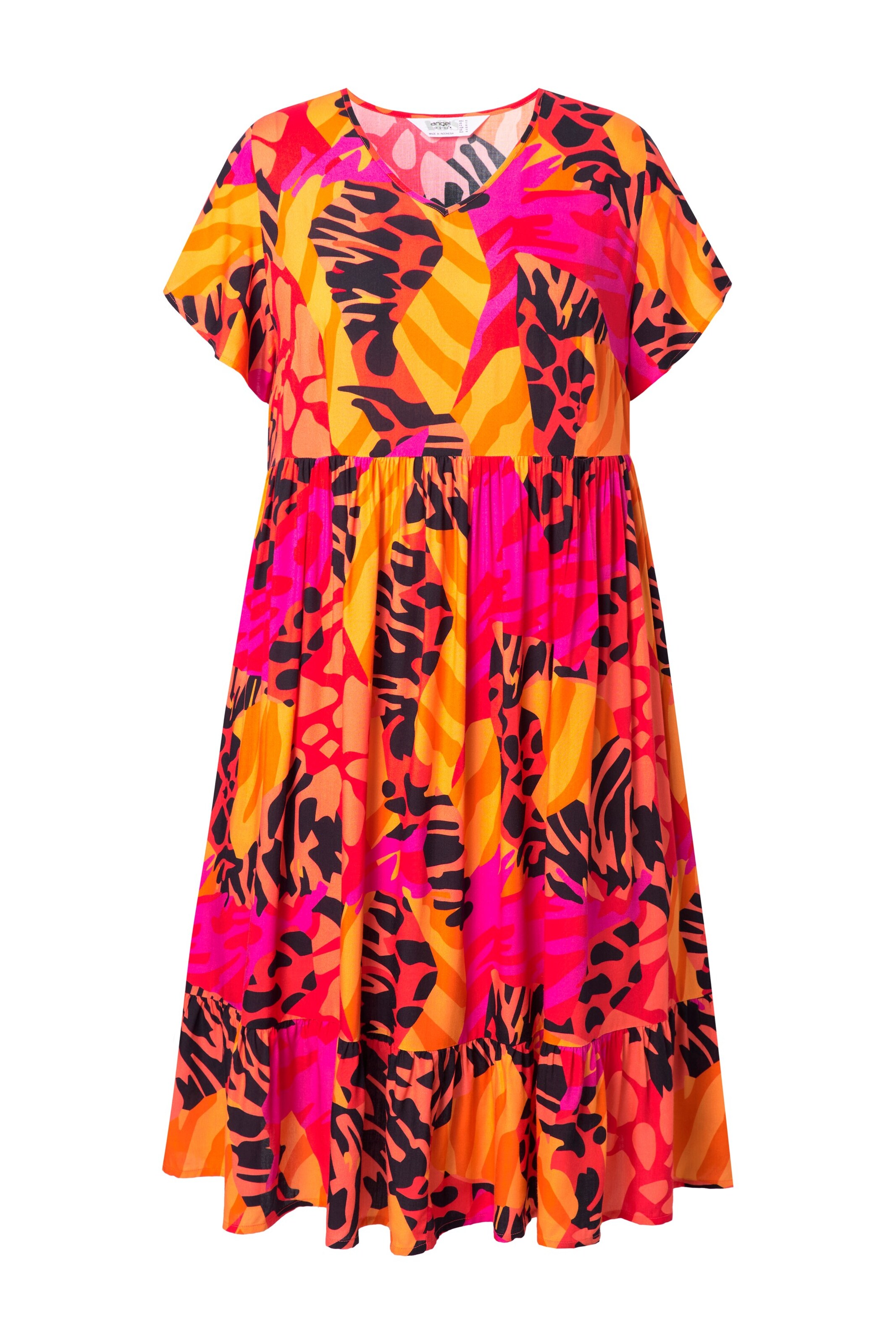 Angel of Style Zomerjurk in Oranje: voorkant