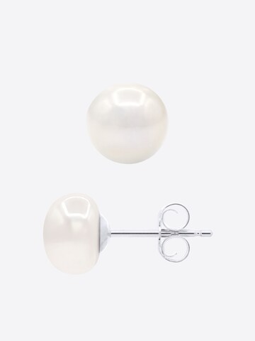 Ateliers Saint Germain Earrings 'PASSY' in White: front