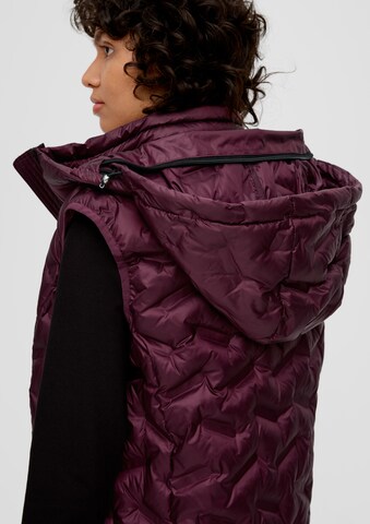 Gilet s.Oliver en violet